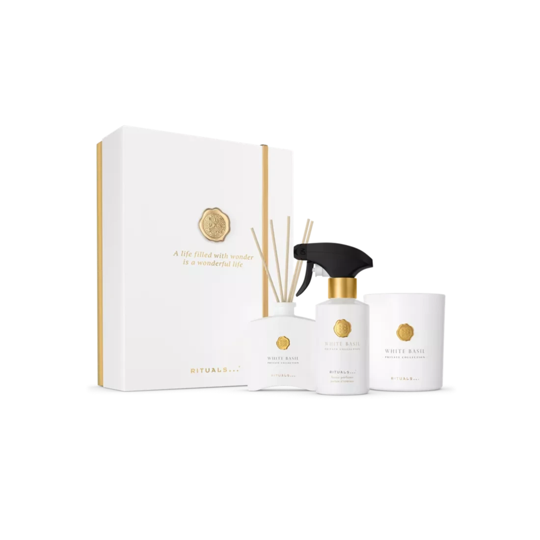 White Basil Gift Set Large